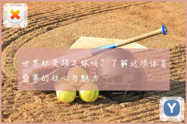 世界杯是踢足球吗?了解这项体育盛事的核心与魅力