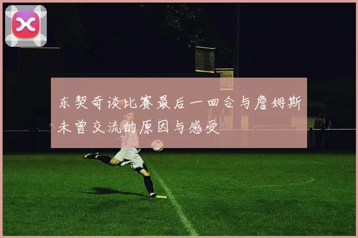 东契奇谈比赛最后一回合与詹姆斯未曾交流的原因与感受